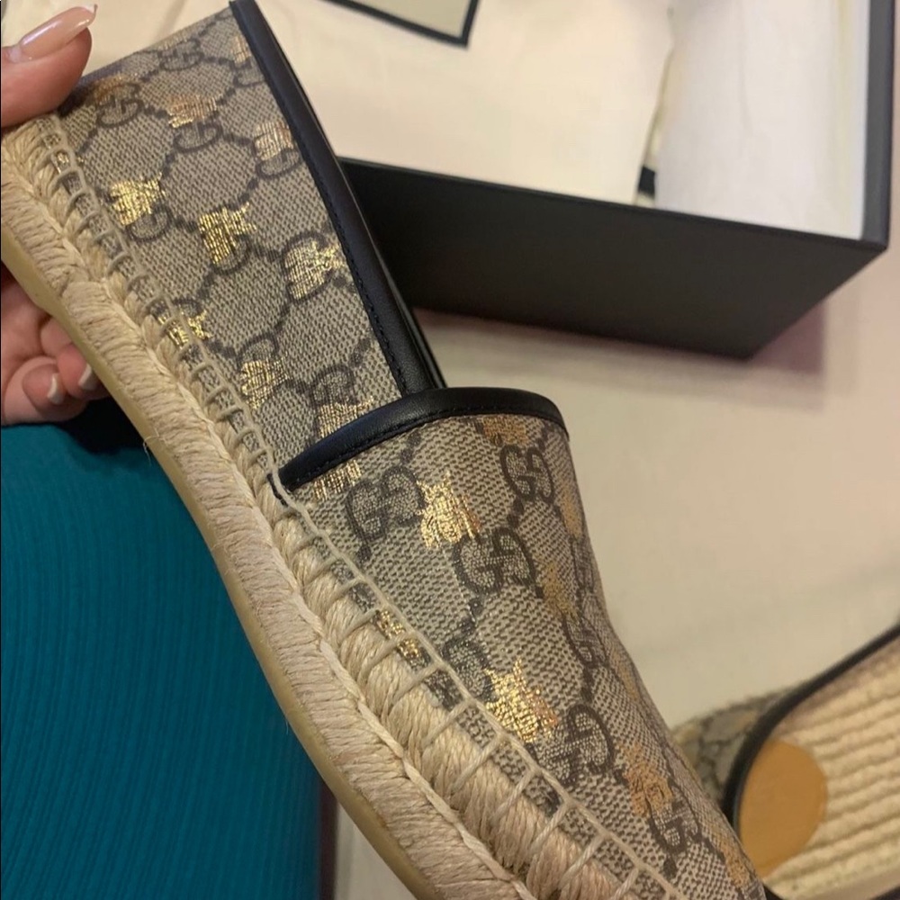 GG Supreme bees espadrille